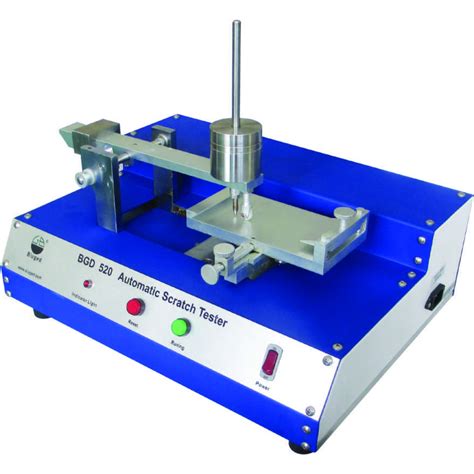 paint scratch testing equipment